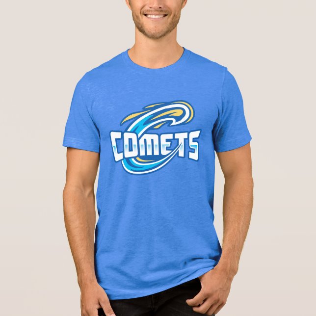 Cottey College Comets Tri-Blend Shirt (Vorderseite)