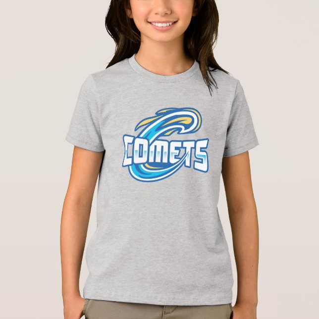 Cottey College Comets Tri-Blend Shirt (Vorderseite)