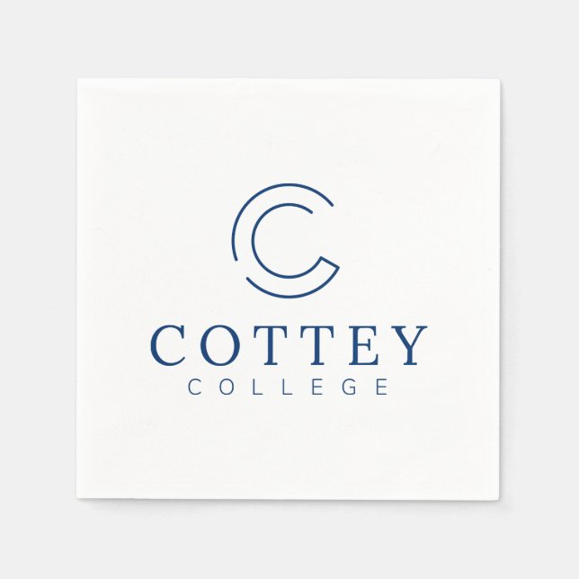 Cottey College Serviette (Vorderseite)