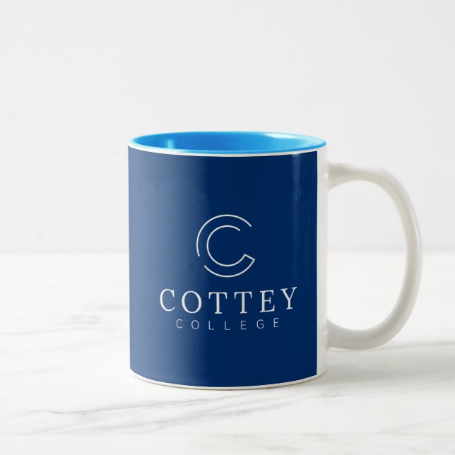 Cottey College Zweifarbige Tasse (Rechts)
