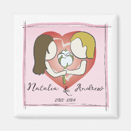 Cotton Anniversary Magnet