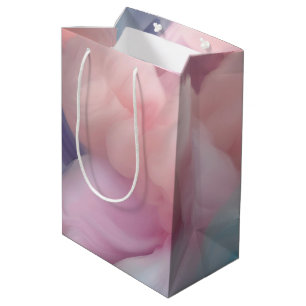 Cotton Candy Abstrakt Mittlere Geschenktüte