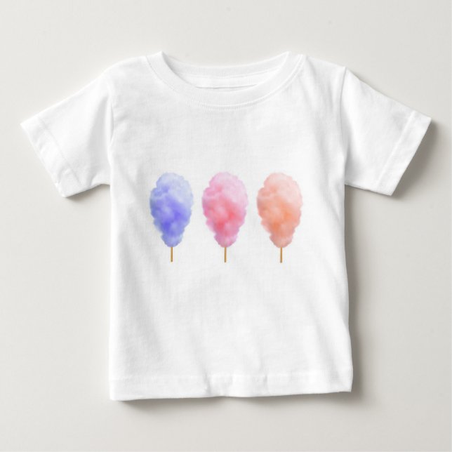 Cotton candy Baby T - Shirt (Vorderseite)