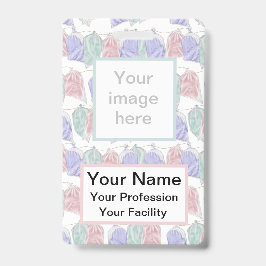 Cotton Candy Bags auf String-Abzeichen Ausweis