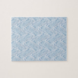 Cotton Candy Blue Abstrakt