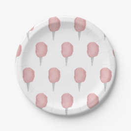 Cotton Candy Circus Karneval Pink Party Pappteller