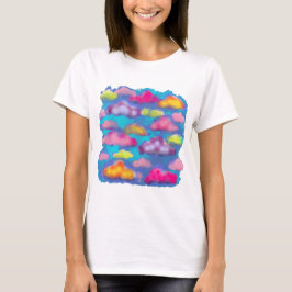 Cotton Candy Clouds Graphic T-Shirt