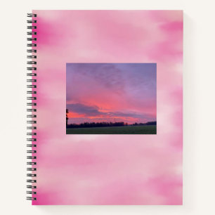 Cotton Candy Clouds Notebook Notizbuch