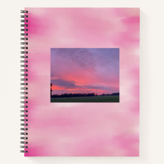 Cotton Candy Clouds Notebook Notizbuch