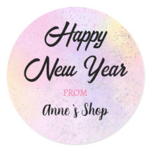 Cotton Candy Custom Brand Name Happy New Year
