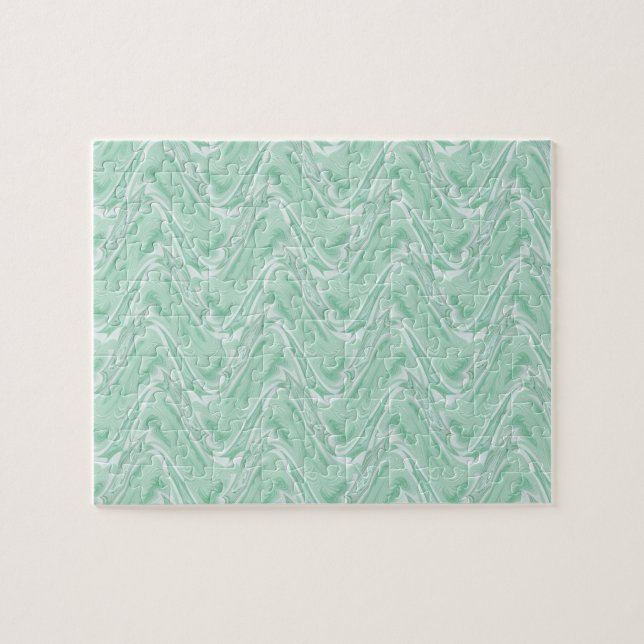 Cotton Candy Green Abstrakt (Horizontal)