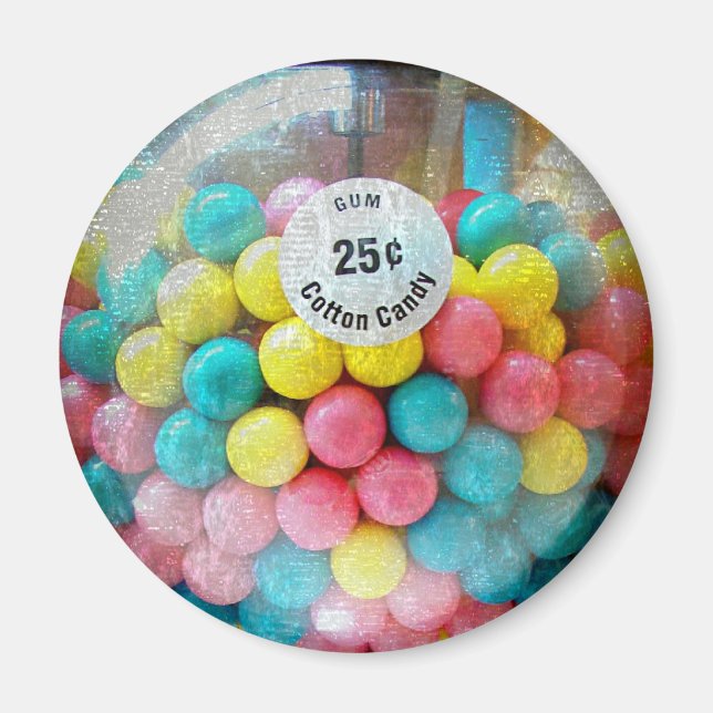 Cotton Candy Gum Magnet (Vorne)