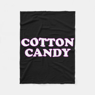 Cotton Candy Halloween Kostüm, so tun, als wäre ic Fleecedecke