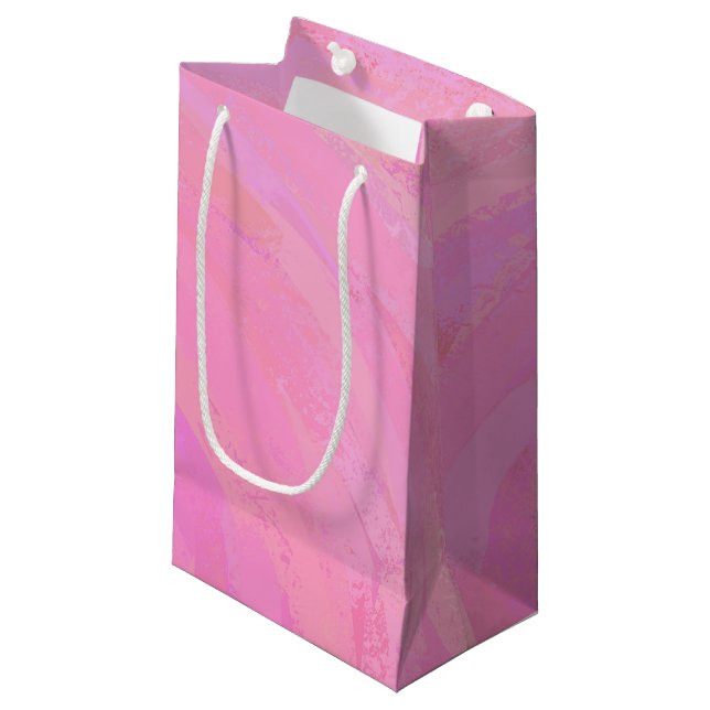 Cotton Candy Kleine Geschenktüte (Vorderseite Schrägansicht)