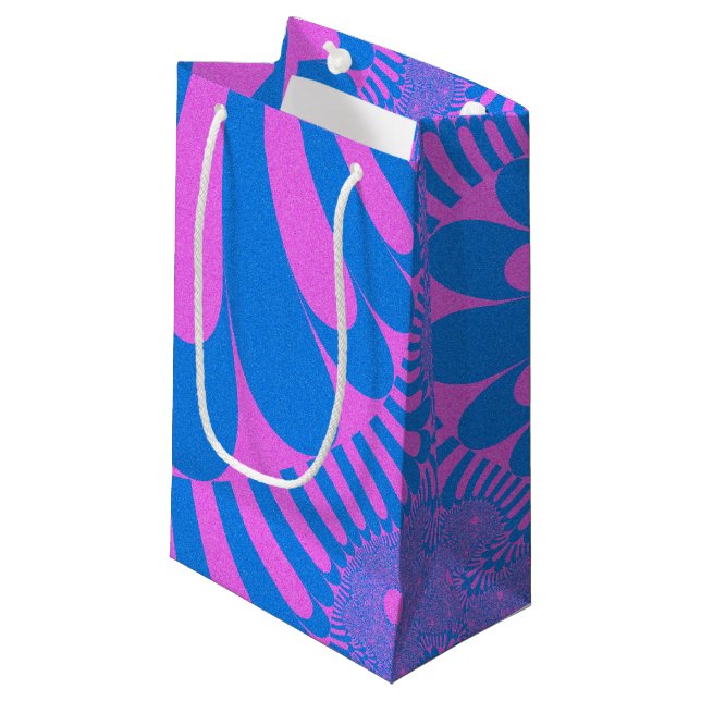 Cotton Candy Loop Kleine Geschenktüte (Vorderseite Schrägansicht)