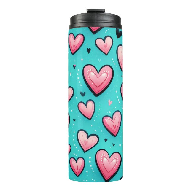 Cotton Candy Love Thermosbecher (Vorderseite)