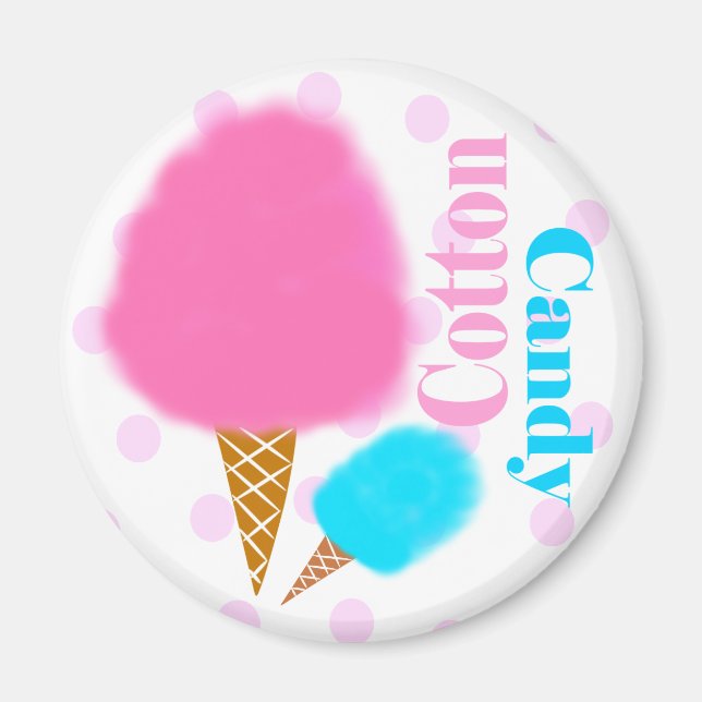 Cotton Candy Magnet (Vorne)