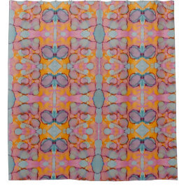 Cotton Candy Mirage Duschvorhang