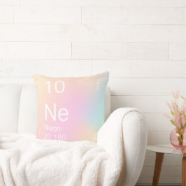 Cotton Candy Neon Throw Kissen