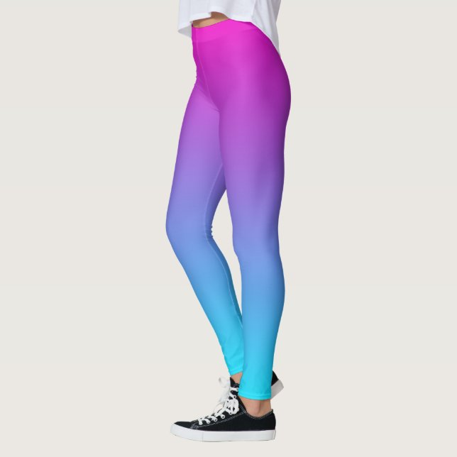 Cotton Candy Ombre Leggings (Links)