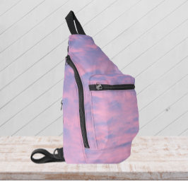 Cotton Candy Pink Sky Crossbody Bag