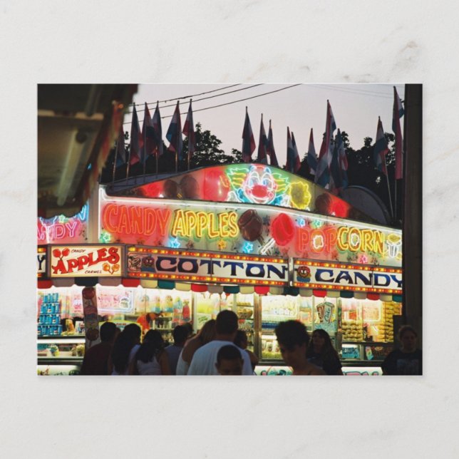Cotton Candy Postkarte (Vorderseite)