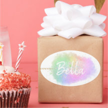 Cotton candy Regenbogen Glitzer niedlich