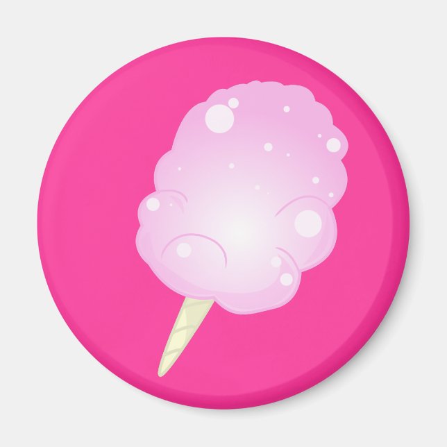 Cotton Candy - Rosa Magnet (Vorne)