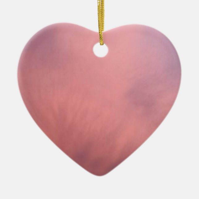 Cotton Candy Sky Keramikornament (Vorne)