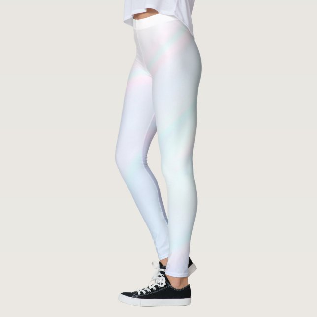 Cotton Candy Sunset Pink Leggings (Links)