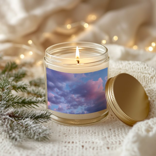 Cotton Candy Sunset Rechteckiger Aufkleber (Cotton Candy Sunset Rectangular Sticker)