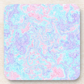Cotton Candy Wirbel Getränkeuntersetzer
