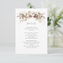 Cotton & Eukalyptus Details Karte