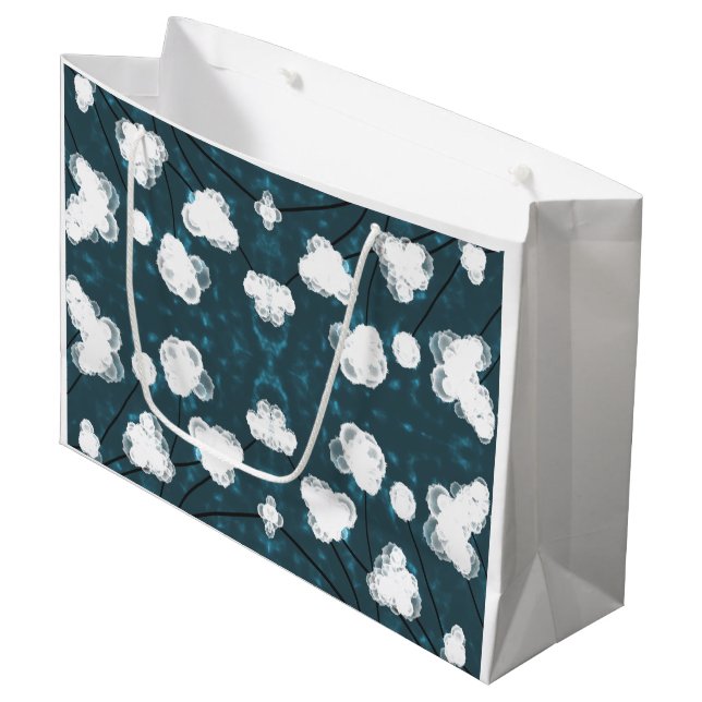 Cotton Gem Große Geschenktüte (Vorderseite Schrägansicht)