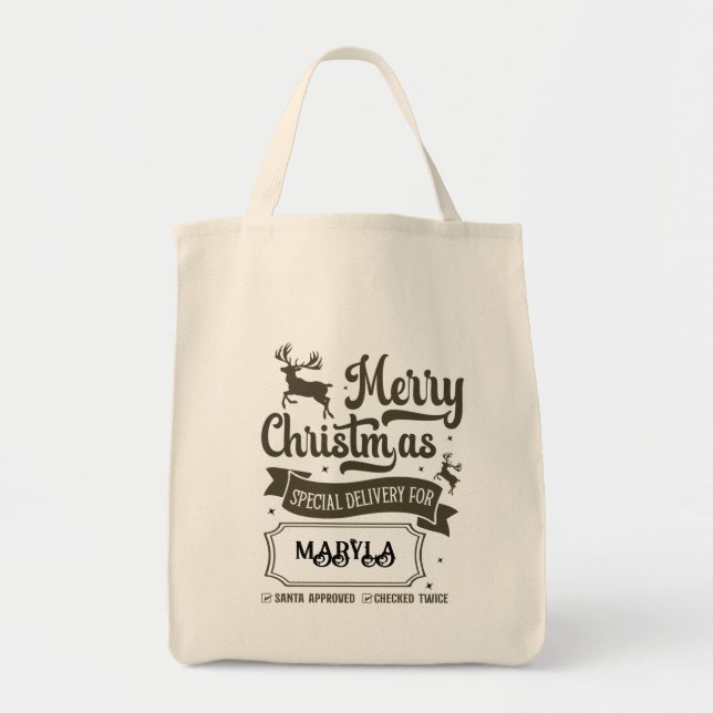 Cotton-Geschenktasche Tragetasche (Vorne)