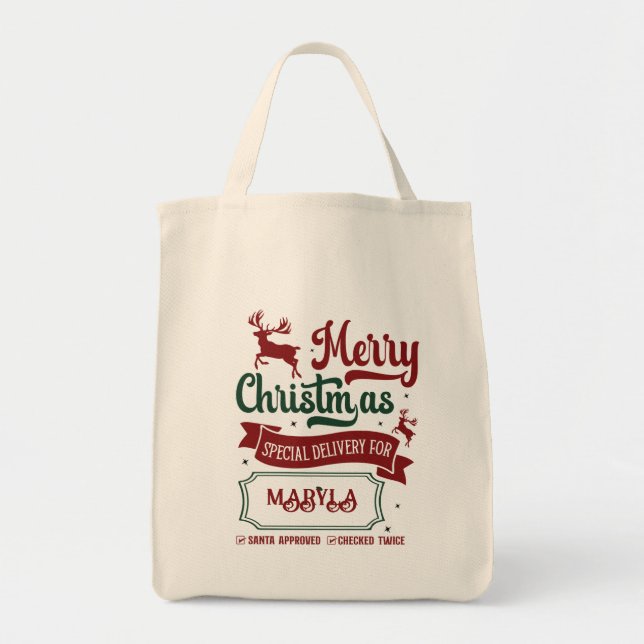 Cotton-Geschenktasche Tragetasche (Vorne)