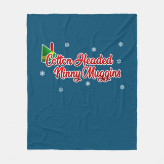 Cotton Headed Ninny Muggins Funny Elf Weihnachten Fleecedecke