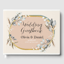 Cotton Peach-Blätter für das Hochzeitstorch