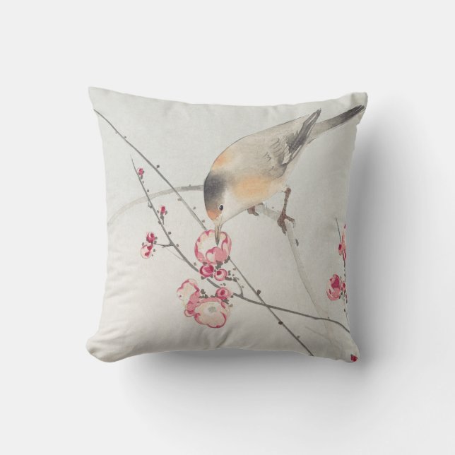 COTTON PILLOW PERSONALISIERTE ERSTE JAPANISCHE BIR KISSEN (Vorderseite)