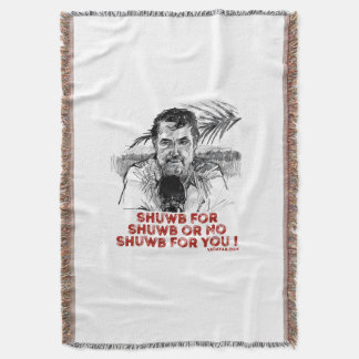 Cotton Throw "Shuwb 4 Shuwb" Decke