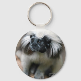 Cotton Top Tamarin #1 Schlüsselanhänger