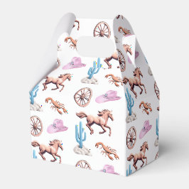 Cottoncandy Western Theme Cowgirl Party Art Geschenkschachtel
