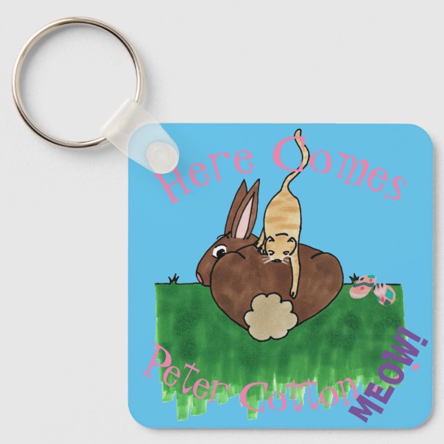 Cottontail Schlüsselanhänger (Vorderseite)