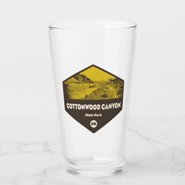 Cottonwood Canyon Staat Park/Garten: Glas (Vorderseite)