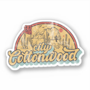Cottonwood City, Arizona Aufkleber