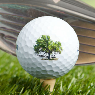 Cottonwood Tree, der Baum von Nebraska Golfball