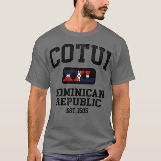 Cotui Dominikanische Republik XXL Athletic Design T-Shirt