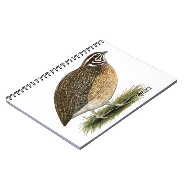Coturnix Pharaoh Quail Notizblock (Linke Seite)