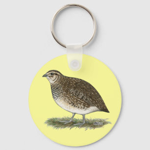 Coturnix-Wachtel-Henne Schlüsselanhänger