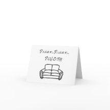 Couch d'amis - carte vierge